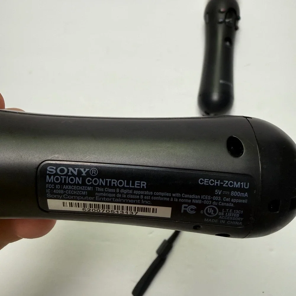 Sony PlayStation Move Motion Controller Pair Black CECH-ZCM1U Wireless